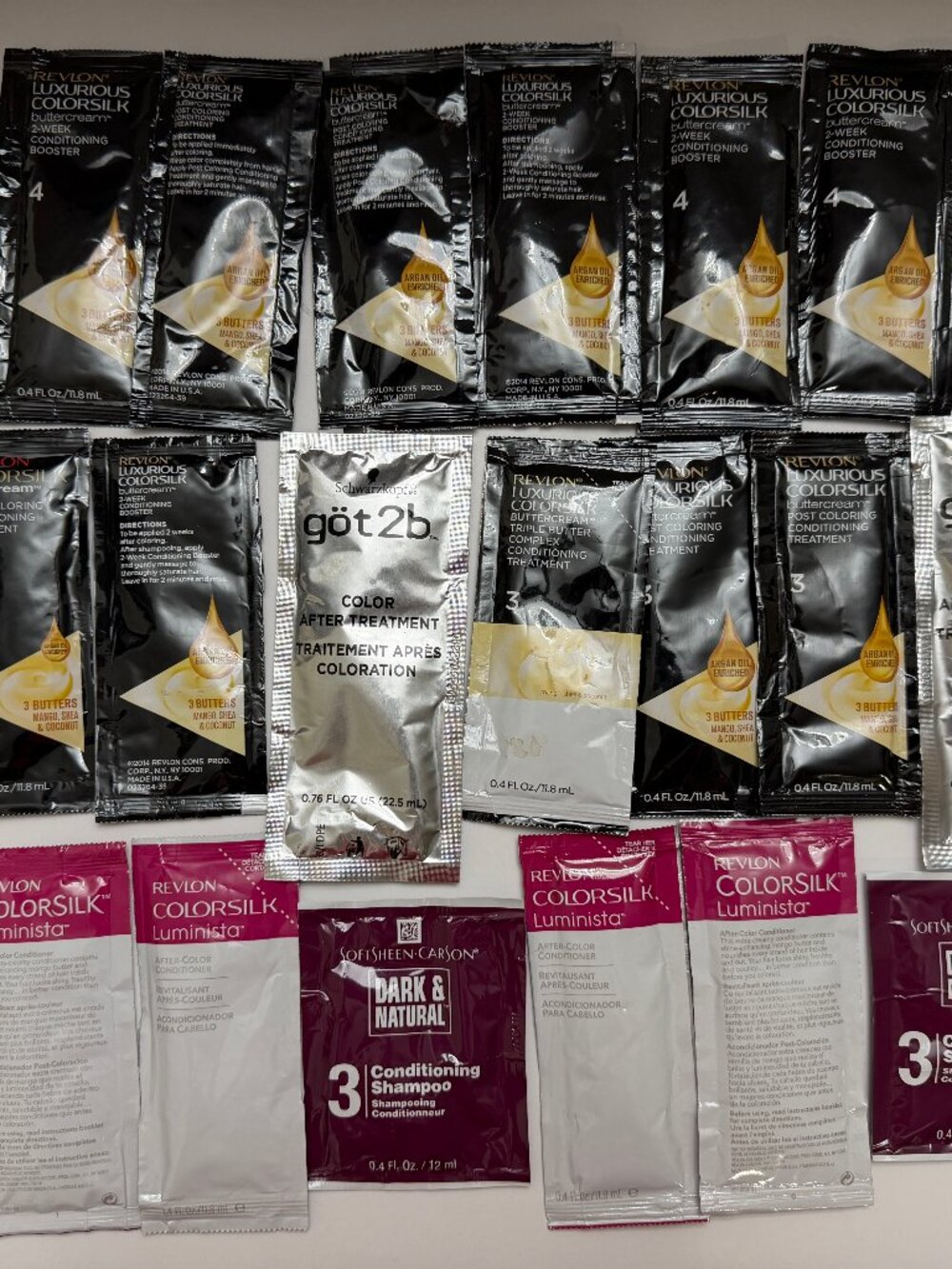 Lot of 23 Mixed After-Color Conditioning Treatments – NEW